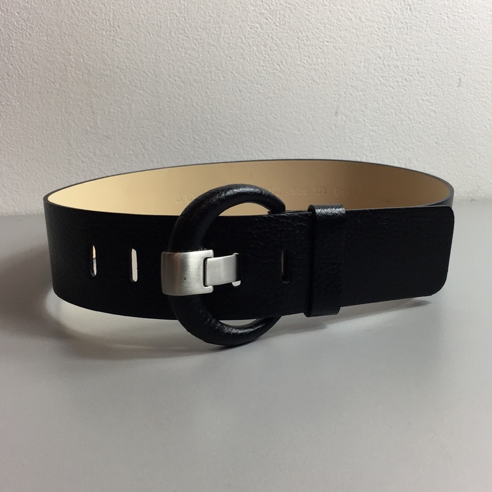 leather Banana Republic slotted belt Sz XXS